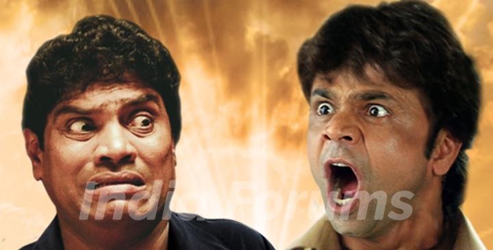 Johny Lever and Rajpal Yadav in Masti Express movie