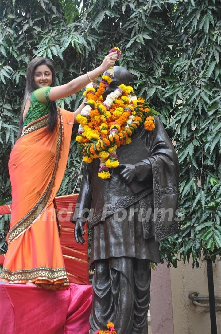 Rashmi Desai at Dadasaheb Phalke Punytithi