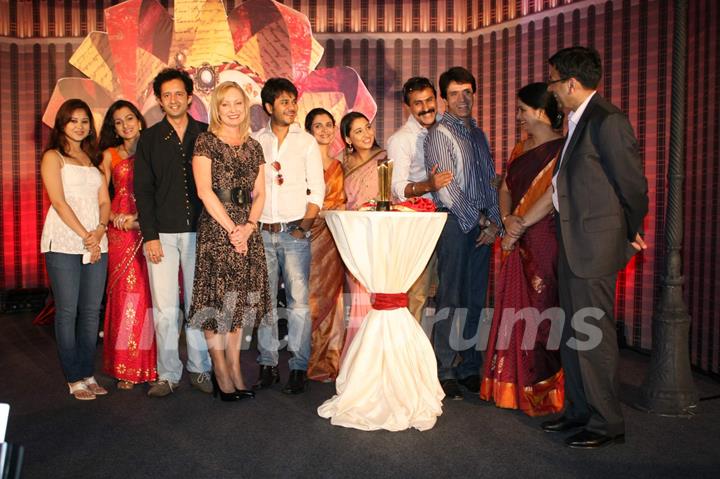 Sasural Genda Phool cast at Star Pariwar Awards press meet at JW Marriott. .