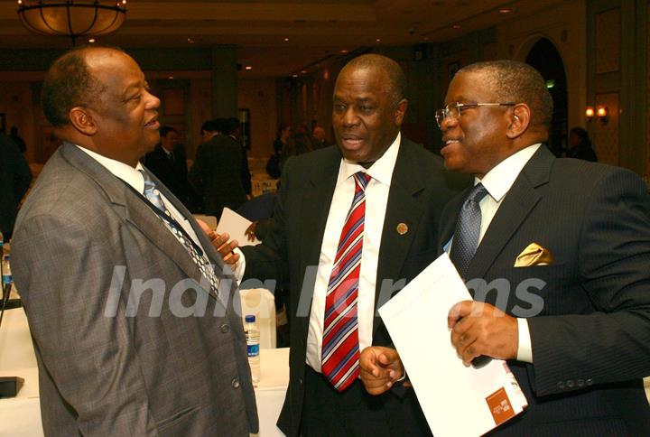 The delegates at ''India-Least Developed Countries (LDC) Ministerial Conference'', in New Delhi on Saturday. .