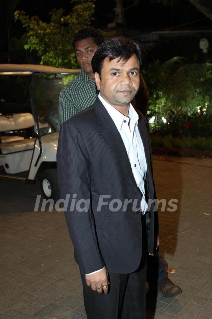 Rajpal Yadav at Videocons Venuegopal Dhoots Daughter Marriage