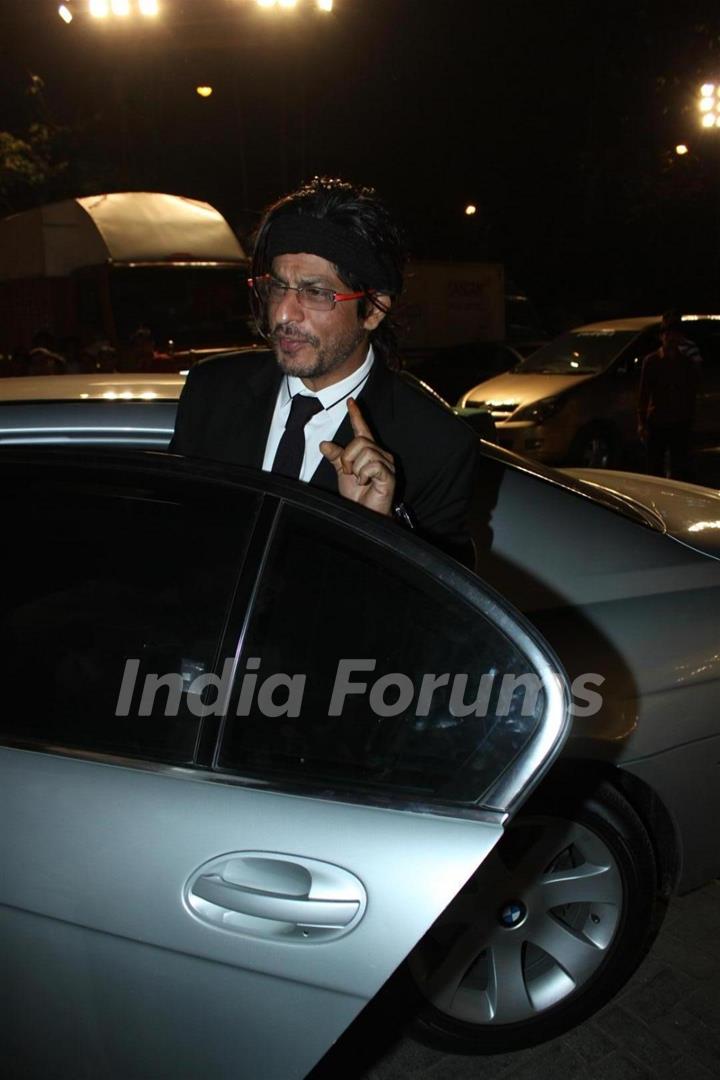 Shah Rukh Khan at Videocons Venuegopal Dhoots Daughter Marriage