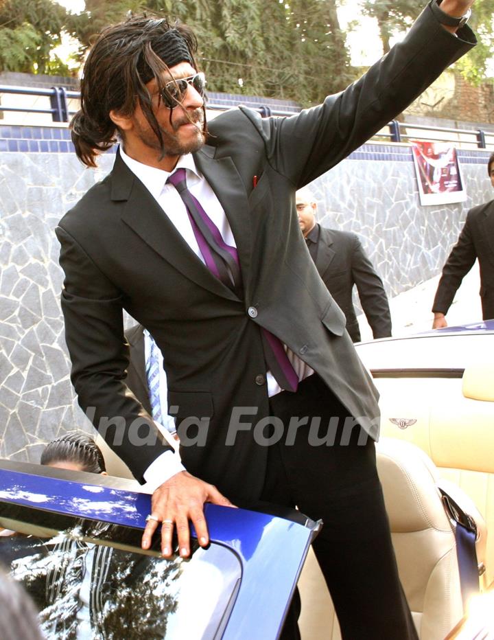 Shahrukh Khan at IIPM (B-School) in New Delhi