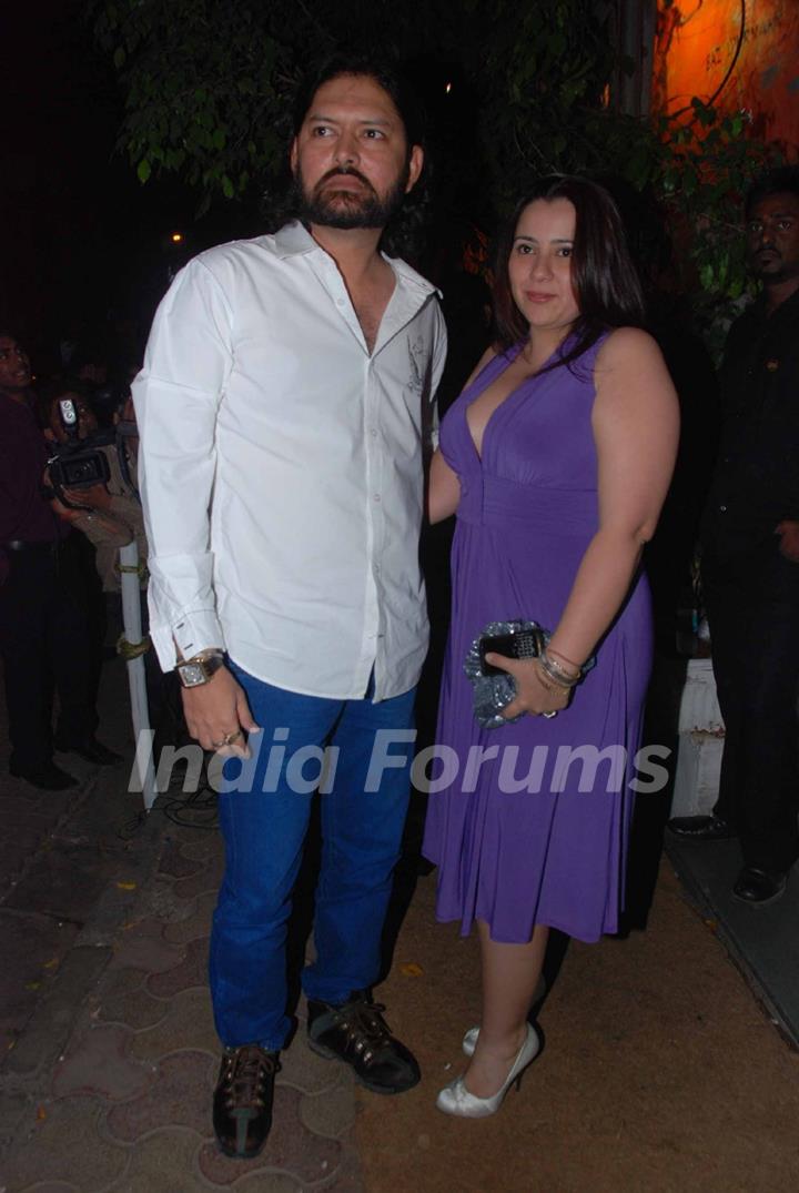 Celebs at Shahid Kapoor's birthday celebration at Olive, Bandra