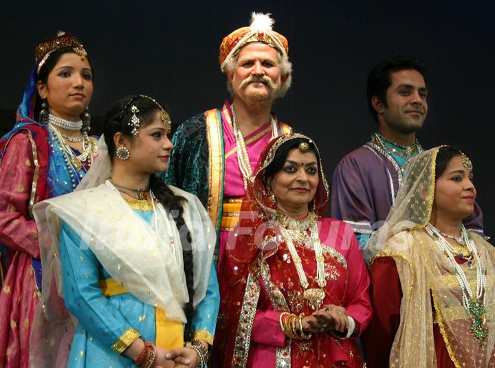 Vice Chancellor, Jamia Millia Islamia, Najeeb Jung (Akbar)during the  play ''Anarkali,Akbar,Saleem