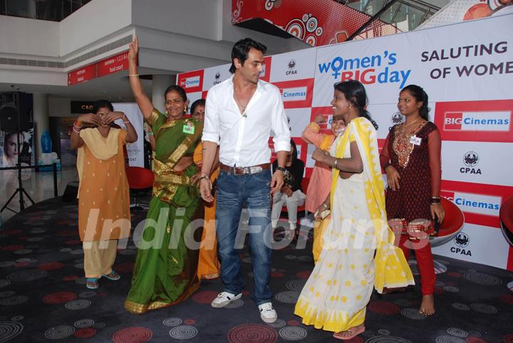 Arjun Rampal at CPAA women's day celeberations at IMAX Wadala. .