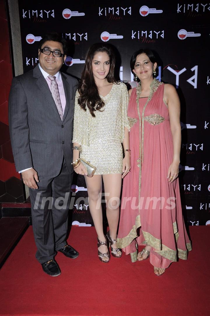 Shazahn Padamsee at Kimaya Wines launch at Sea Princess. .