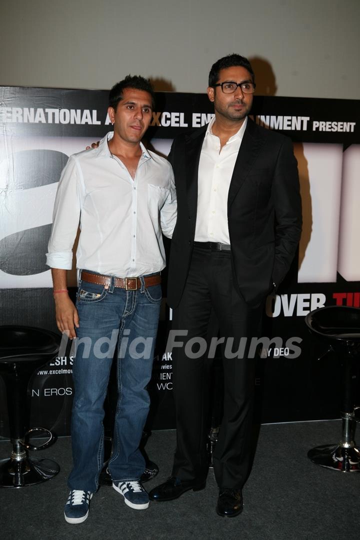 Abhishek Bachchan at Game film Press Conference at Cinemax Versova, Mumbai