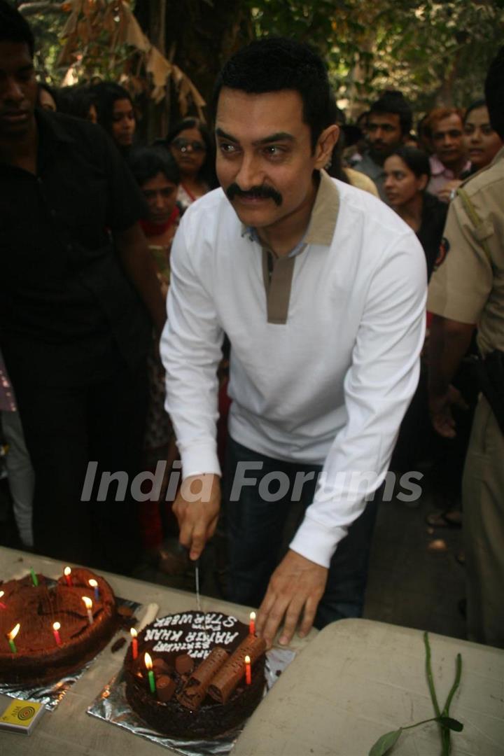 Aamir Khan birthday celebrations