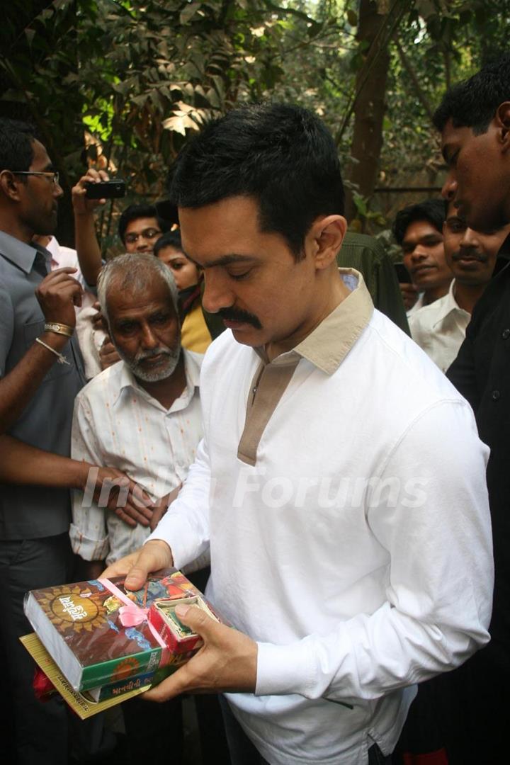 Aamir Khan birthday celebrations