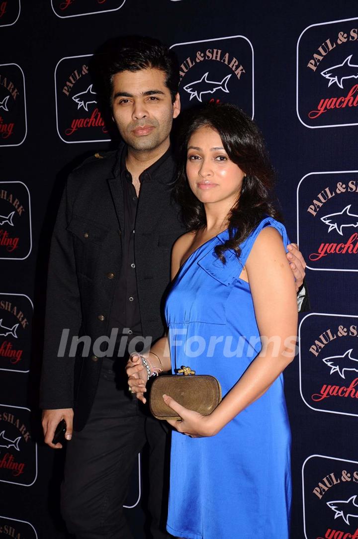 Karan Johar at Paul & Shark launch