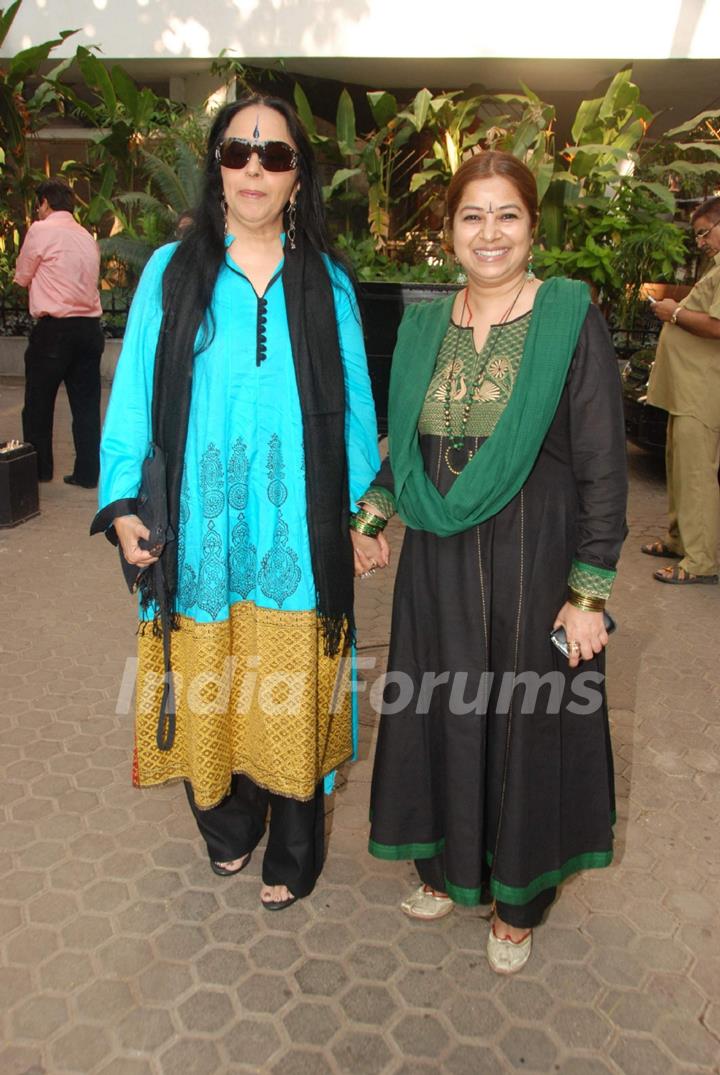 Ila Arun at Rekha Bharadwaj's play premiere show at Prithvi. .