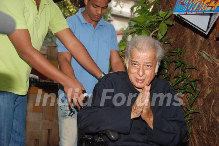 Shashi Kapoor at Rekha Bharadwaj's play premiere show at Prithvi. .