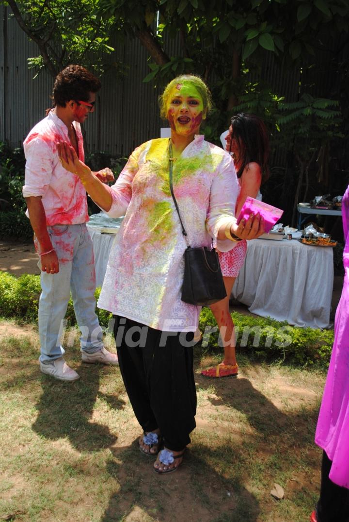 Guddi Maruti at Ekta Kapoor, Sanjay Gupta and Kiran Bawa's Holi Party at Versova