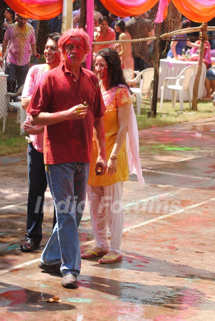 Sudhir Mishra at Ekta Kapoor, Sanjay Gupta and Kiran Bawa's Holi Party at Versova