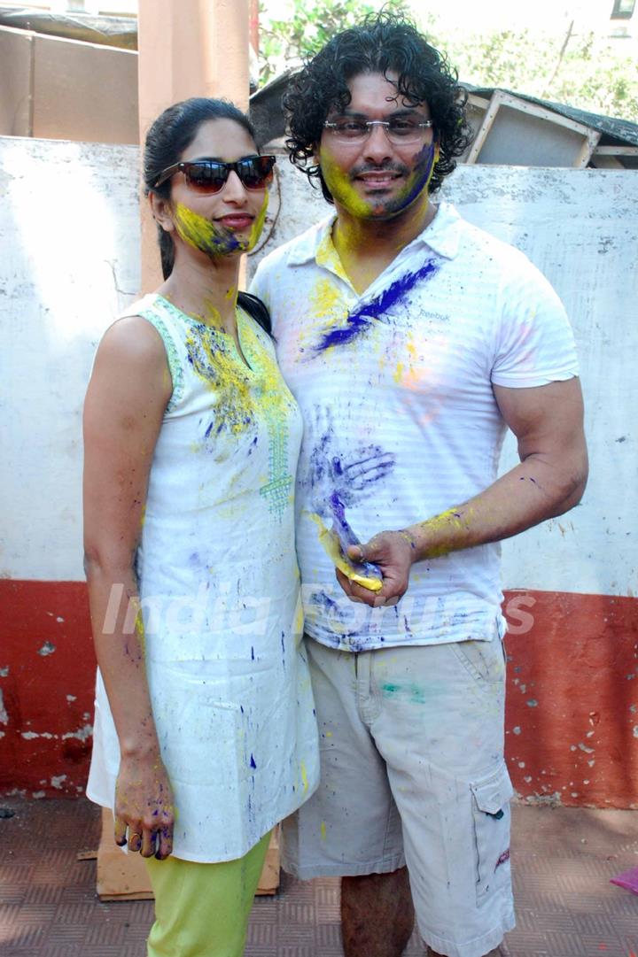 Celebs at Zoom Holi Party in Tulip star