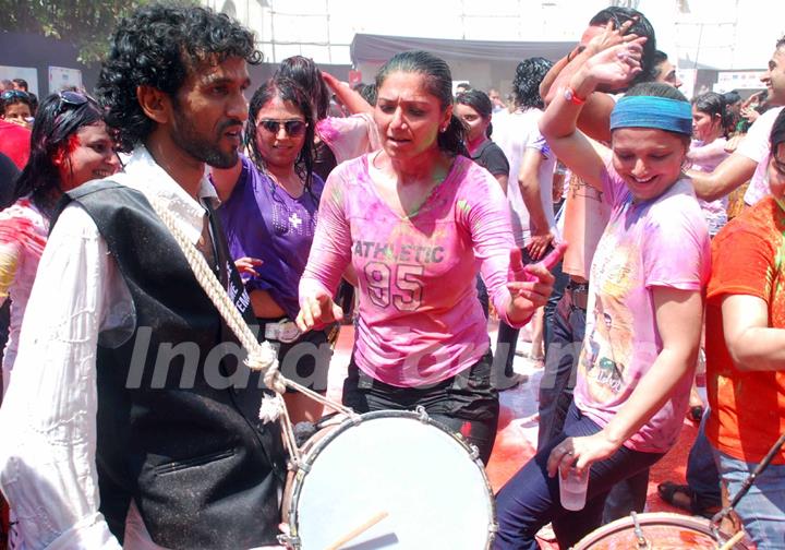 Deepshikha at Zoom Holi Party in Tulip star