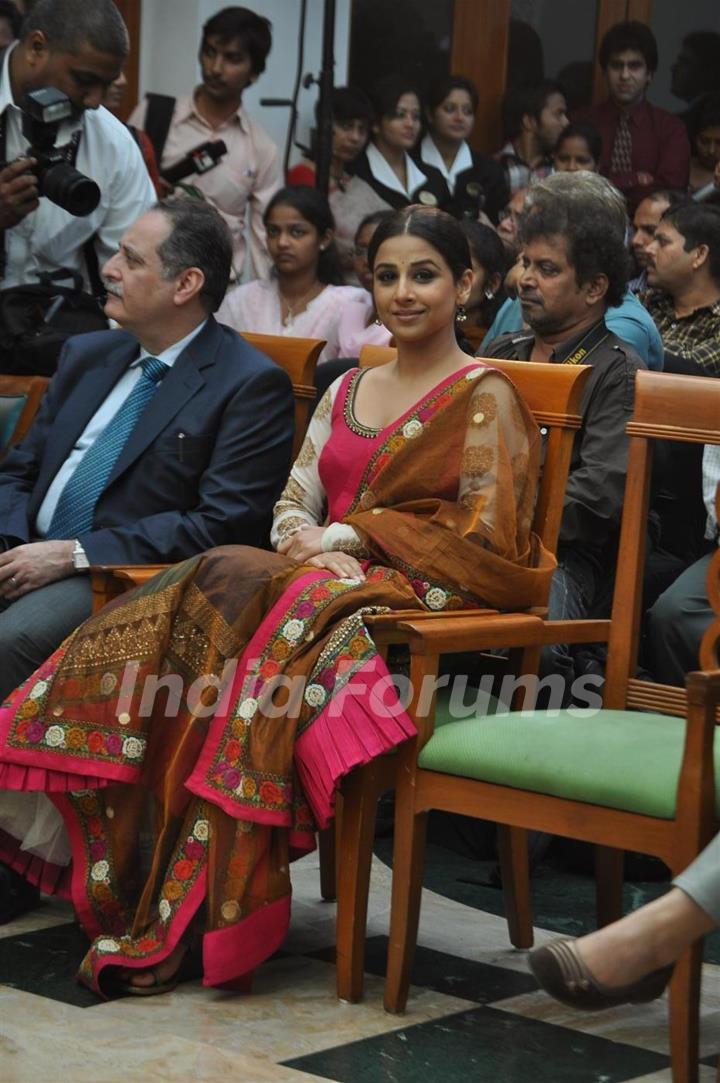 Vidya Balan as new cause brand ambassador for Earth Hour 2011