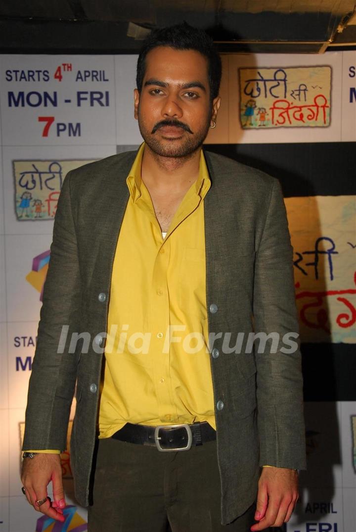 Sachal Tyagi at Press Conference of Zee Tv new show 'Chhoti Si Zindagi'