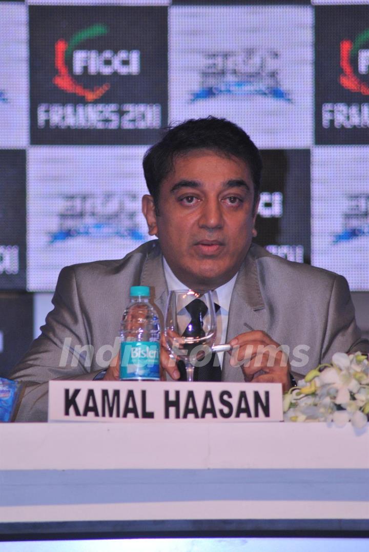 Kamal Haasan at inaugration of 'FICCI-FRAMES 2011's