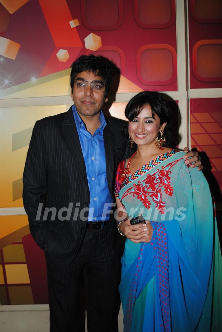 Ashutosh Rana and Divy Dutta at Premiere of movie Monica