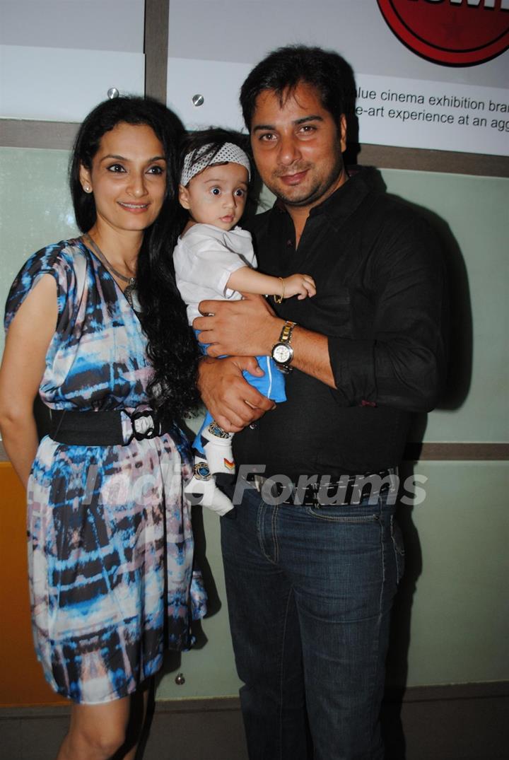 Rajeshwari and Varun Badola at Premiere of movie Monica