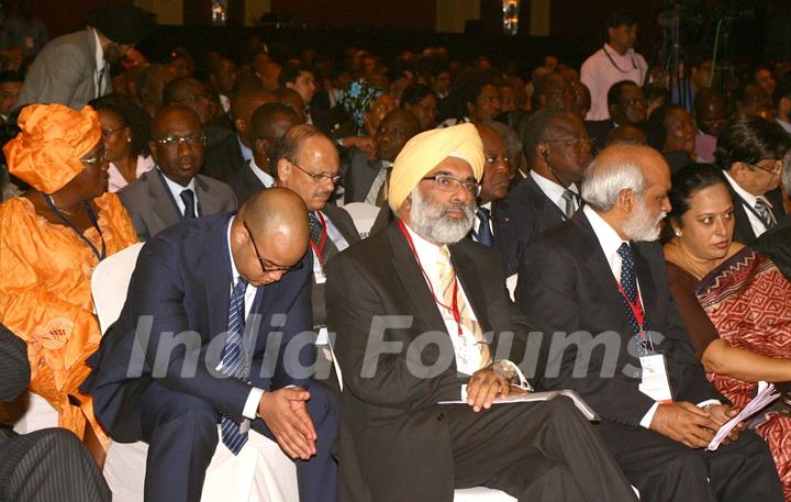 Delegates at the inauguration of ''7th CII-Exim Bank Conclave on India Africa Project Partnership 2011