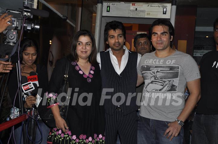 Farah Khan and Arbaaz Khan at Nikhil Dwivedi wedding Reception party. .