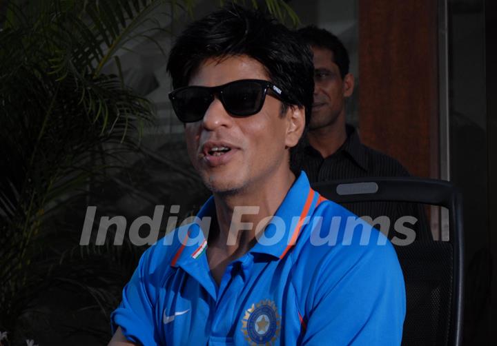 Shahrukh Khan's cricket screening at Mannat