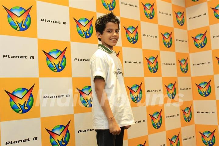 Darsheel Safary at Music launch of movie 'Zokkomon' at Planet M, Churchgate, Mumbai