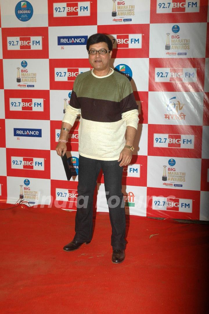 Sachin Pilgaonkar at Big Marathi Awards at Tulip Star