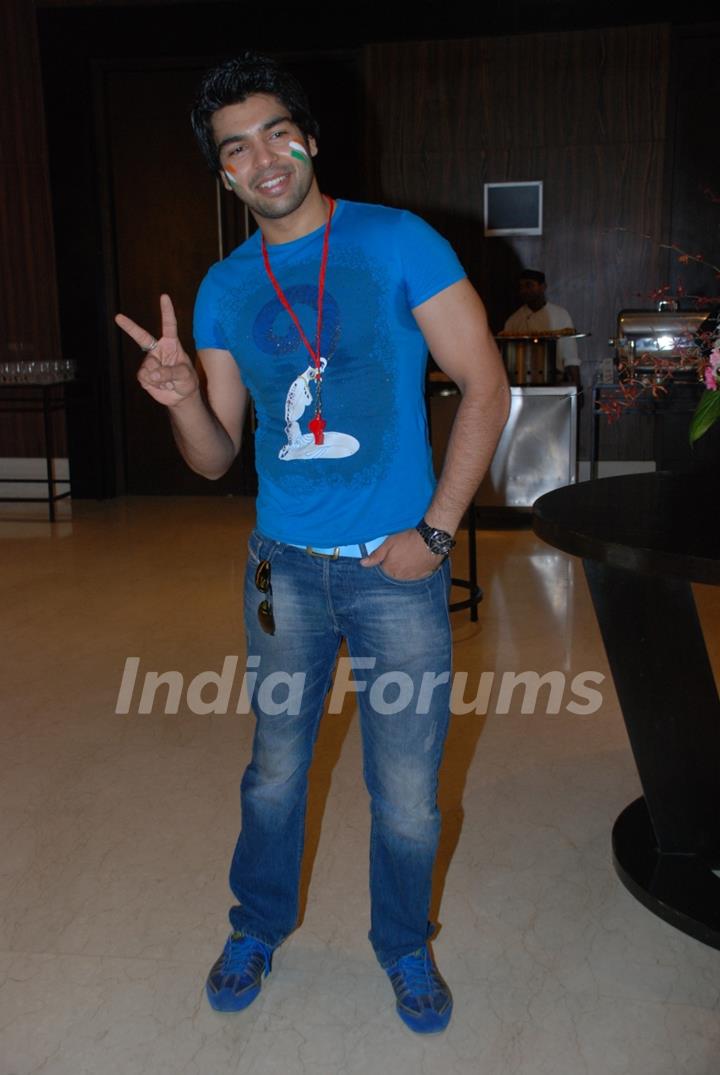 Vipul Roy at Odyssey corp. Ltd. celebrates grand celebration of World cup 2011 at Novotal hotel