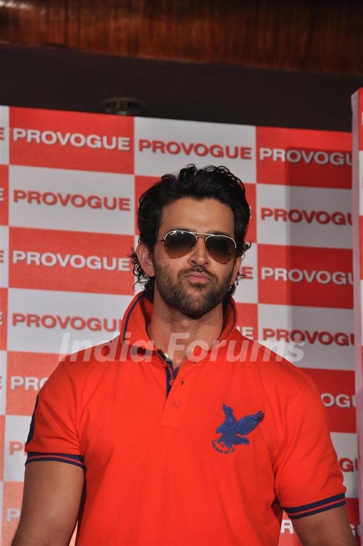 Hrithik Roshan Provogue’s brand ambassadors unveiled its new Spring Summer Catalouge