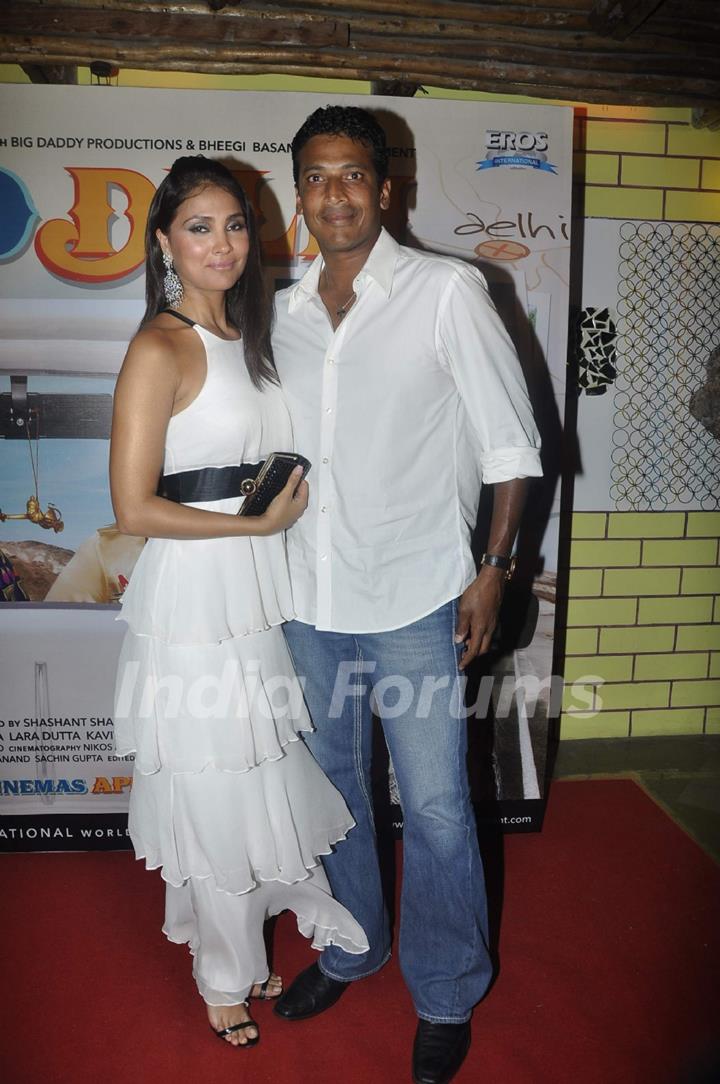 Lara Dutta and Mahesh Bhupathi