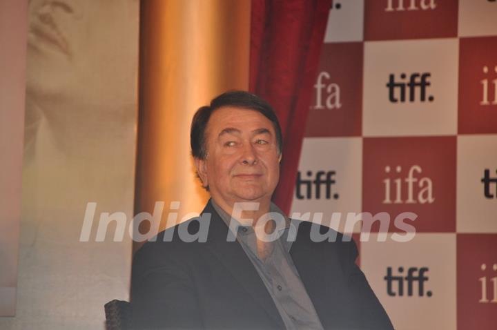 Randhir Kapoor at IIFA-Raj Kapoor event at JW Marriott, Juhu, Mumbai