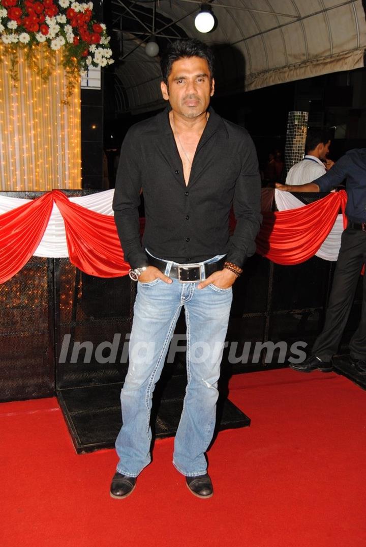 Sunil Shetty at Premiere of Thank You movie at Chandan, Juhu, Mumbai