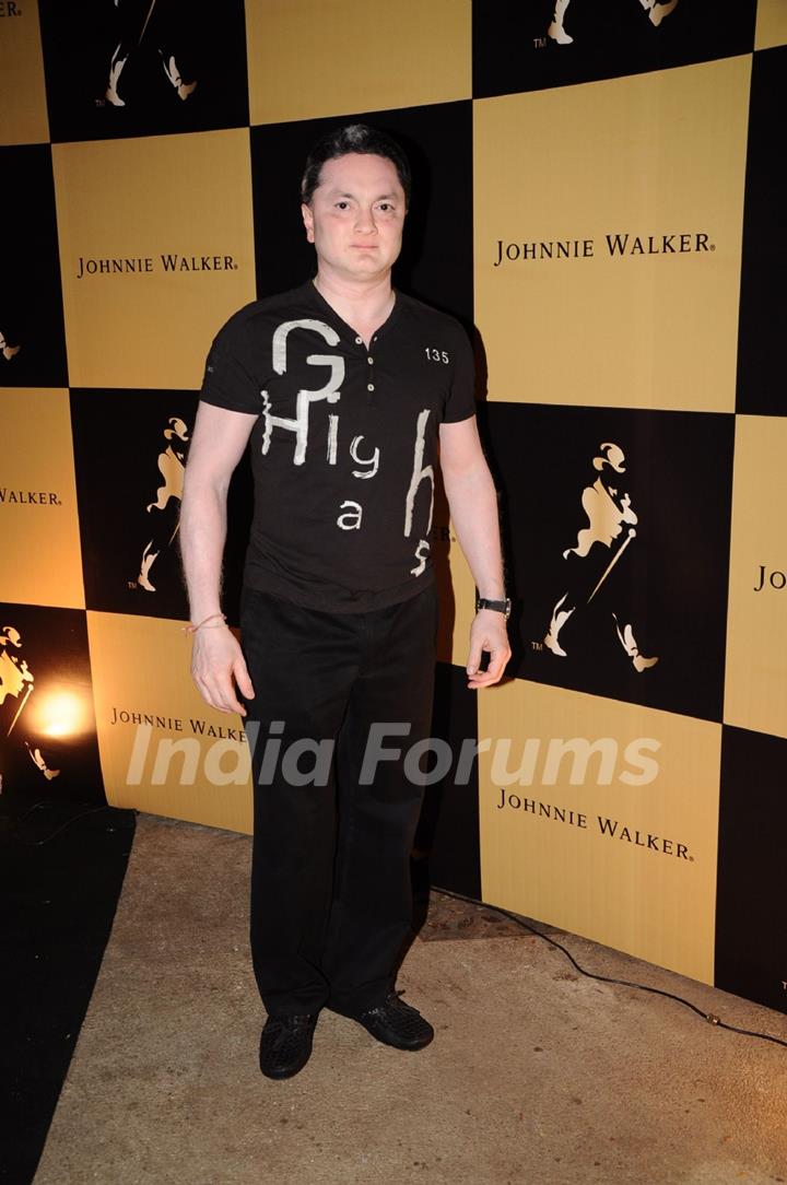 Johnie Walker-Mika hakkinen bash at Tote, Mahalakshmi in Mumbai on Thursday Night. .