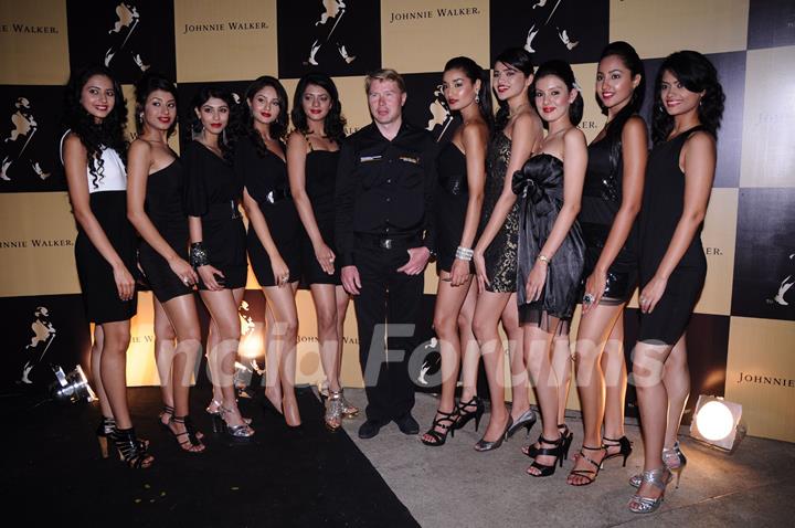 Johnie Walker-Mika hakkinen bash at Tote, Mahalakshmi in Mumbai on Thursday Night. .