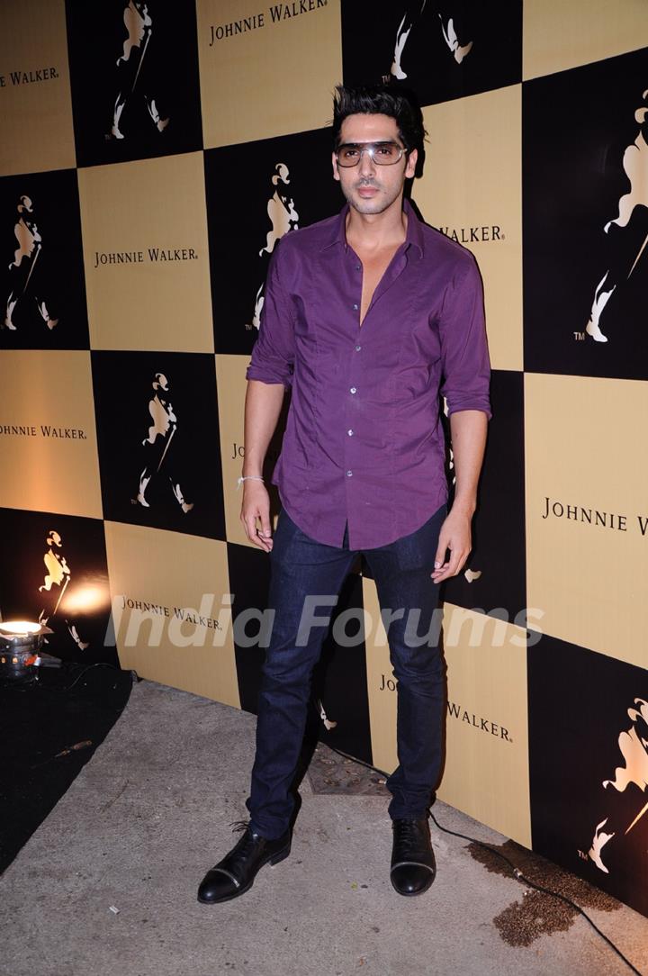 Zayed Khan grace Johnie Walker-Mika hakkinen bash at Tote, Mahalakshmi in Mumbai on Thursday Night. .