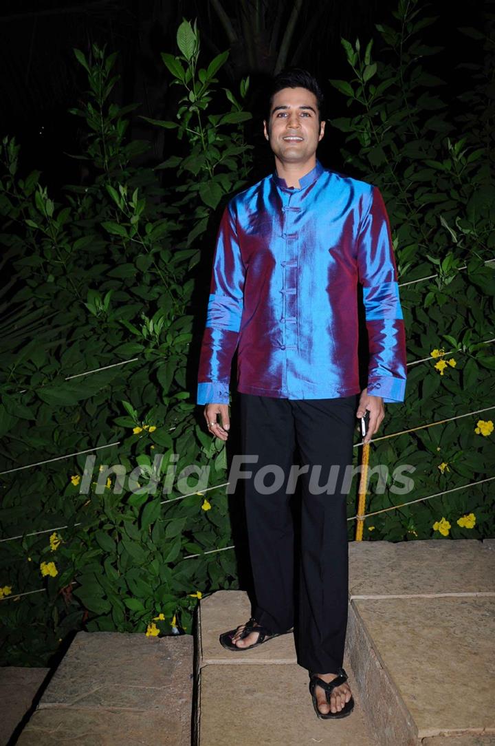 Rajeev Khandelwal on the sets of Soundtrack at Bandra, Mumbai