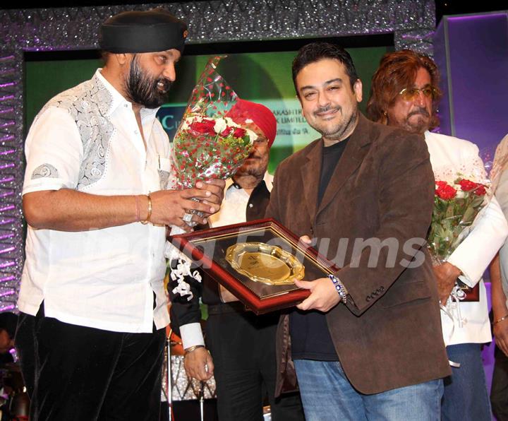 Adnan Sami at Baisakhi Di Raat celebration by Punjab cultural and Heritage Board