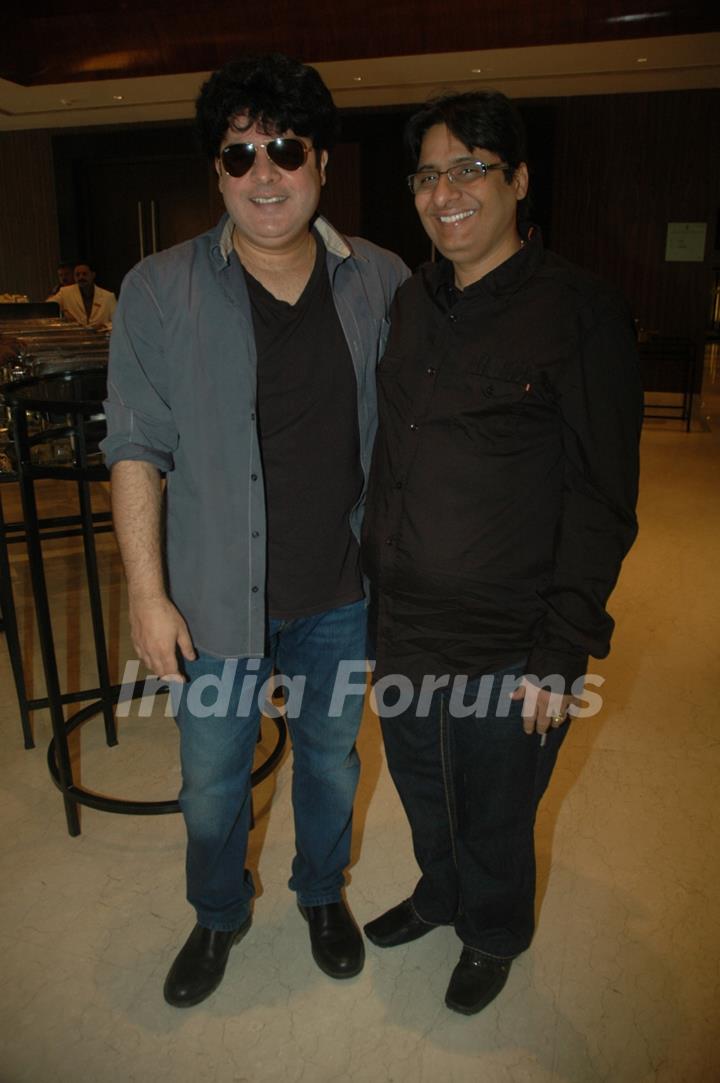 Vashu Bhagnani and Sajid Khan at success bash of film F.A.L.T.U