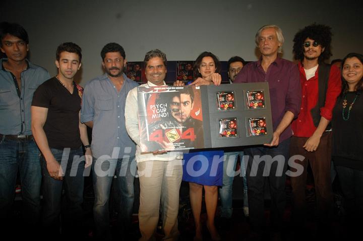 404 music launch with Imaad Shah at PVR Juhu. .