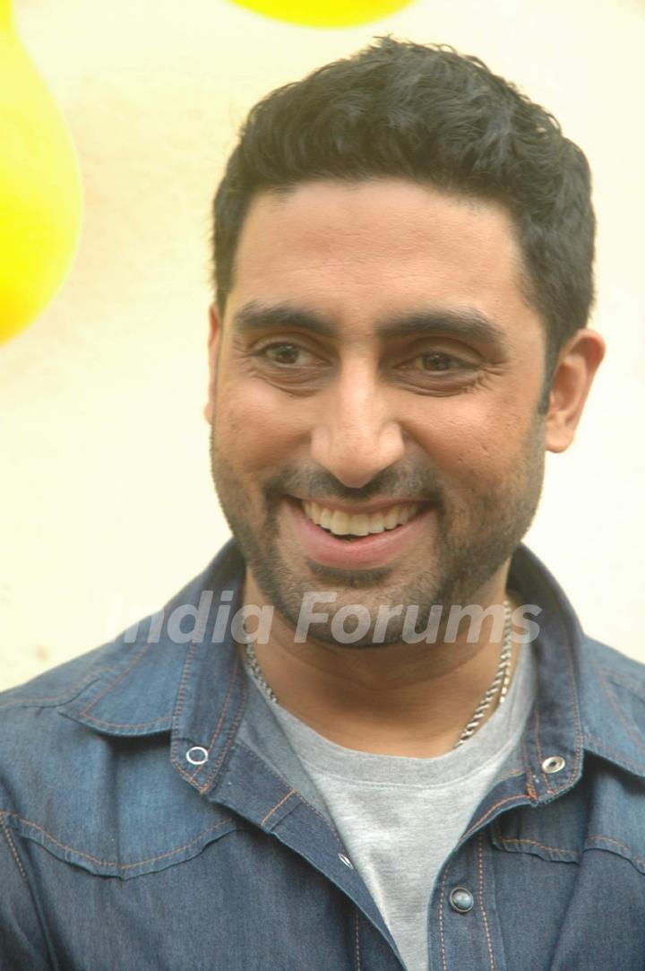 Abhishek Bachchan promotes GAME with Rana Duggabatti Dum Maro Dum on the sets of Maryada Juhu