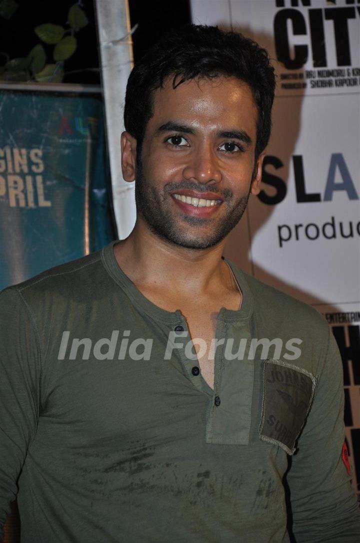 Tusshar Kapoor at 'Shor In The City' movie promotional event at Inorbit Mall