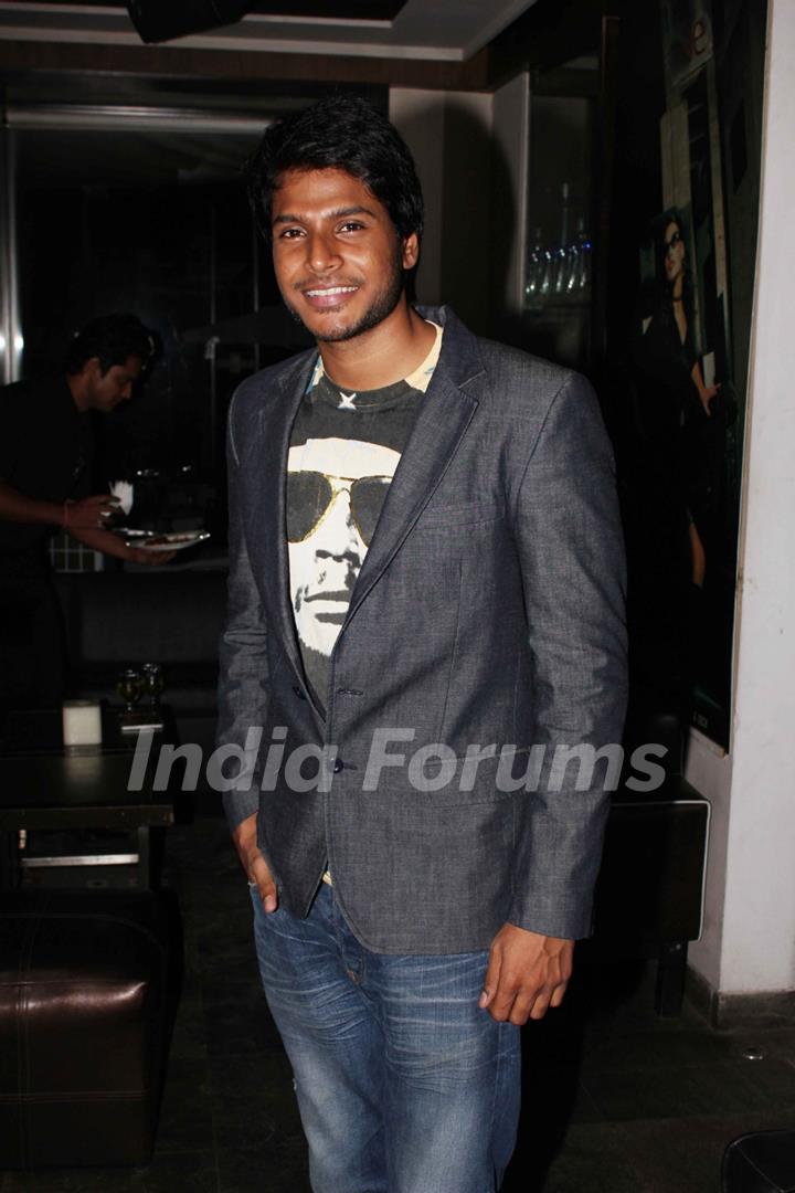 Sundeep Kishan at Sunidhi Chauhan's Enrique Track Party