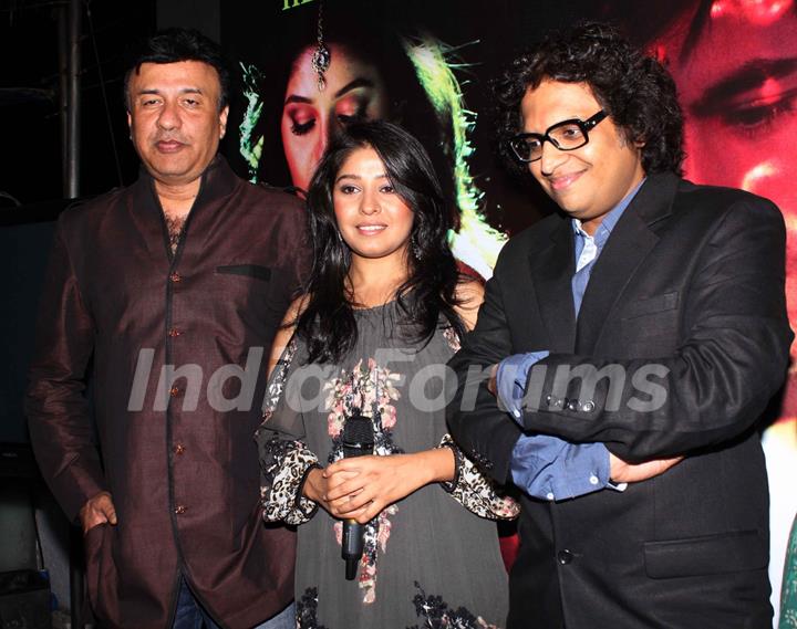 Anu Malik and Shamir Tandon at Sunidhi Chauhan's Enrique Track Party