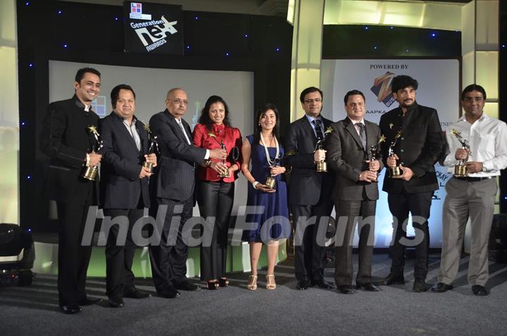 Parizad Kolha, Amrita Patki at Generation Next Awards at Taj Lands End