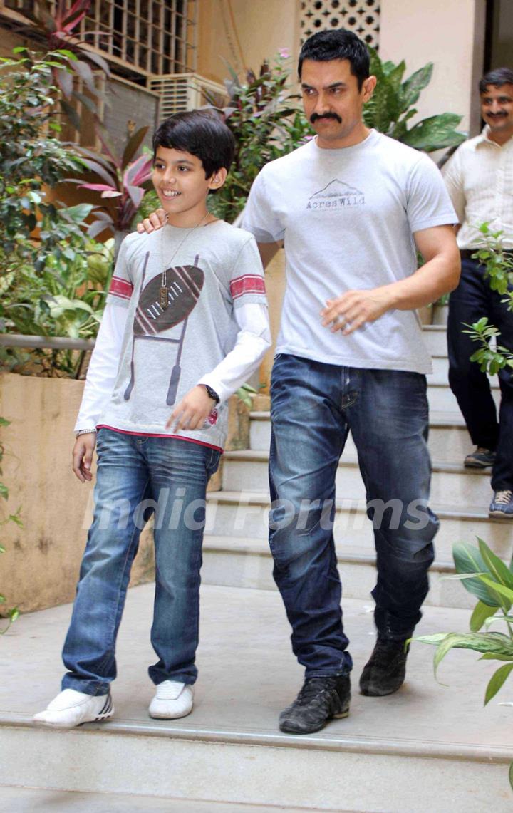 Aamir Khan's excited for Zokkomon!! Darsheel Safary for special screening of Zokkomon