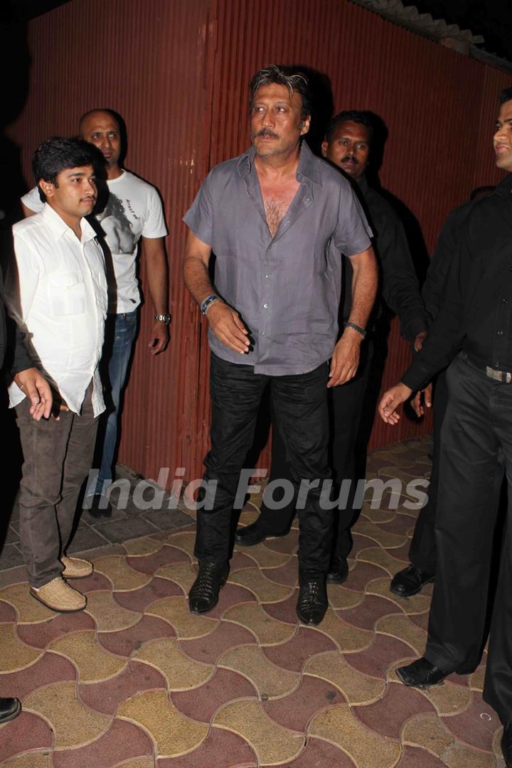 Jackie Shroff at launch of Ameesha Patel's production house Aurus